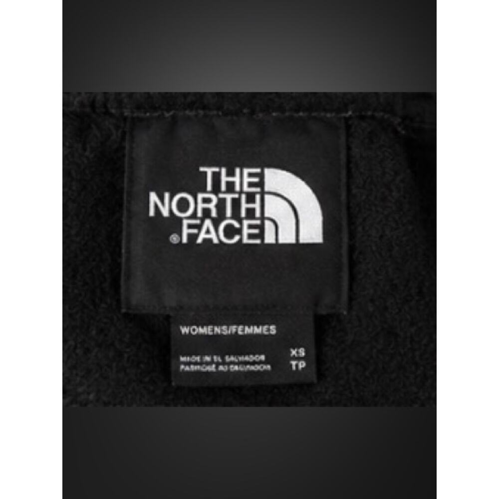 The North Face Polartec Hooded Fleece Jacket Black Purple Women’s XS - Picture 5 of 7